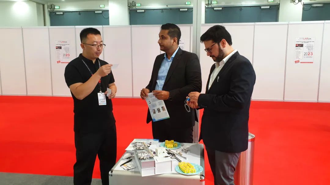 展會直擊 | 盛瀚I(xiàn)C亮相迪拜ARAB LAB 2022展覽會！