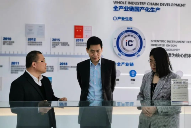 中國中小企業(yè)國際合作協(xié)會總經濟師張曉輝蒞臨盛瀚參觀指導